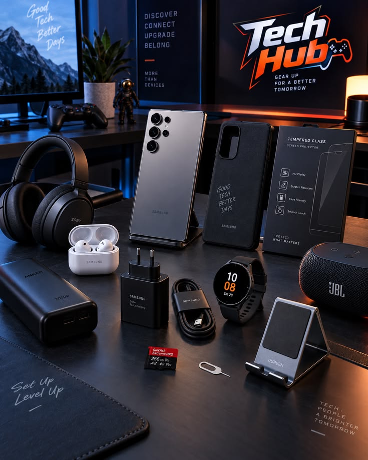 Tech & mobile acessories