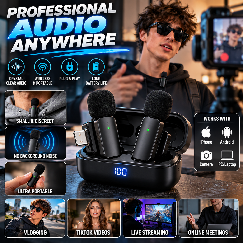 Mini Mic for Streaming and Recording